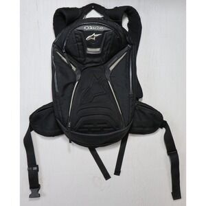 Alpinestars Tech Aero Backpack - USED Black Motorcycle ATV Offroad Rain Cover